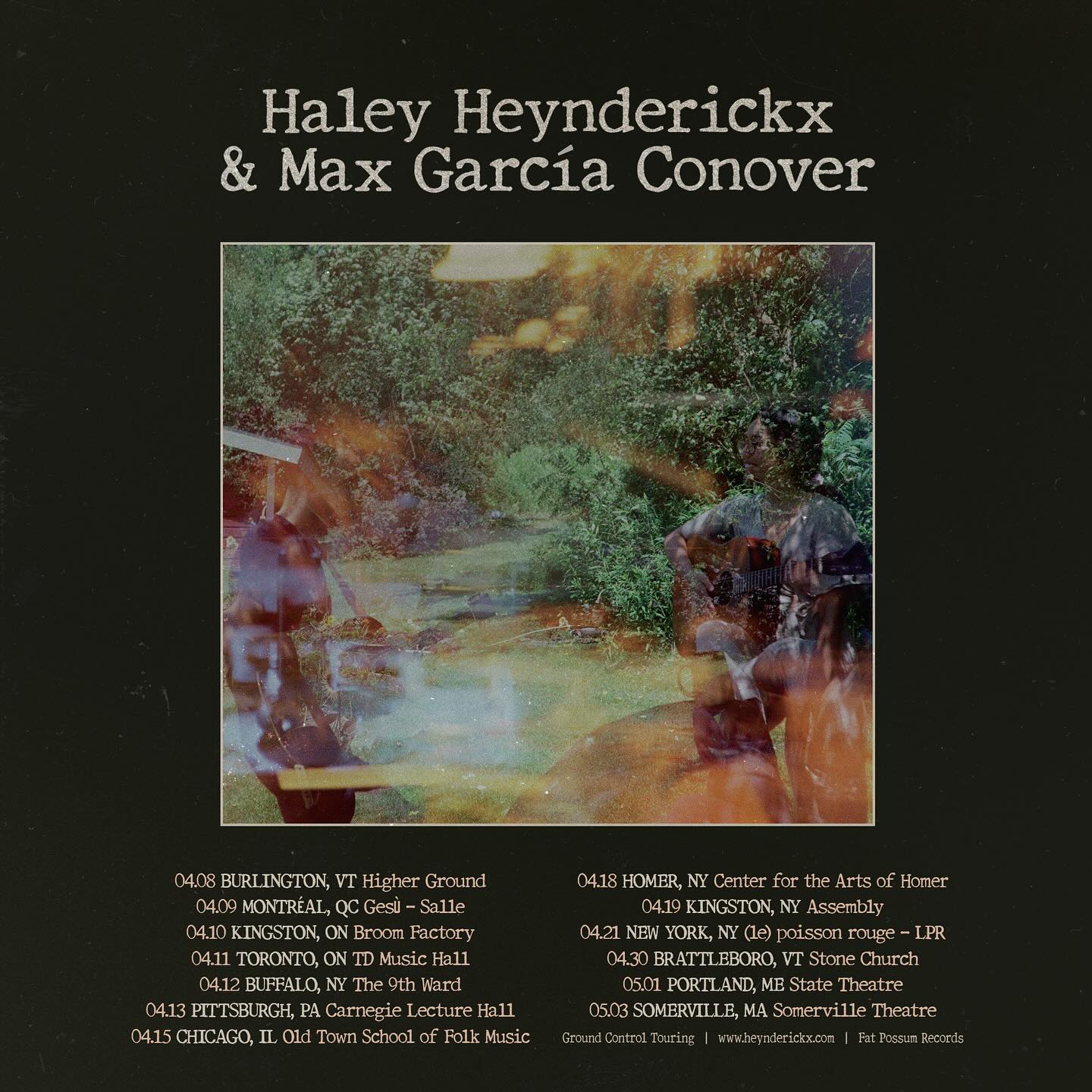 Haley Heynderickx What Of Our Nature Tour Poster 2026